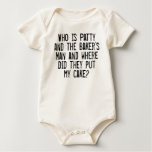 Organic Onesie Patty Cake t-shirts