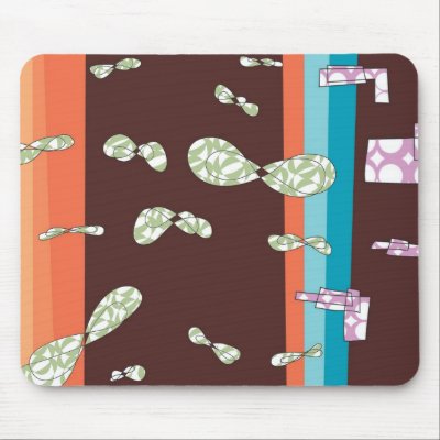 Organic Pattern Mouse Pads by suzuque