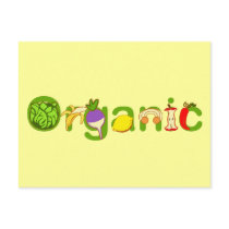 Organic Postcards