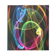 Organic Rainbow Memo Pad