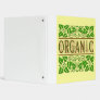 Organic Saying with Acorn binders
