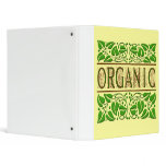 Organic Saying with Acorns Binder