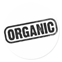 Organic stickers