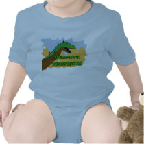 Organic Veggie DIno Crawler t-shirts