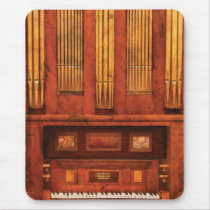 Organist - Skippack Ville Organ - 1835 mousepads by suburbanscenes Organist - Skippack Ville Organ - 1835 mousepads