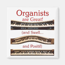 Organists are Great magnets