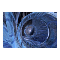 Organix - Blue posters by Luna Organix - Blue posters