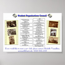 Organizations Poster