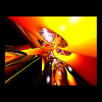Organized Confusion Abstract Poster posters