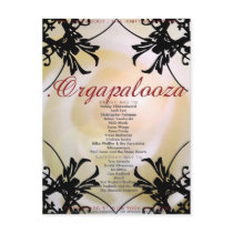 .Orgapalooza - Postcard by orgapalooza .Orgapalooza - Postcard