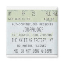 .Orgapalooza - Ticket Magnet