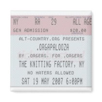 .Orgapalooza - Ticket Magnet