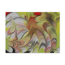ORGINAL ART WORK SIGNED BoZo FENG SHUI COLLECTION postcards