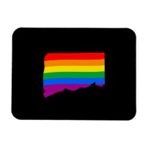 ORGULLO DE CONNECTICUT - .PNG IMAN FLEXIBLE