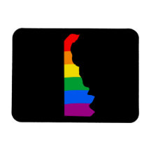 ORGULLO DE DELAWARE - .PNG IMÁN FLEXIBLE