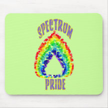 Orgullo Mousepad del espectro Alfombrilla De Raton