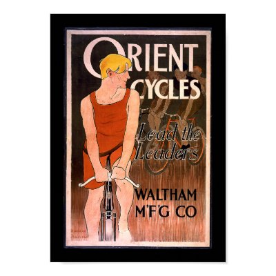 Orient Cycles 1890's Poster by KRWOldWorld