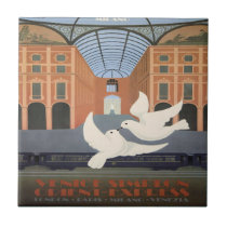 Orient Express Milano Poster tiles