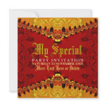 Orient Jungle Art Party Invitation