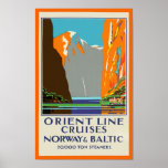 Orient Line Cruises ~ Norway & Baltic Print