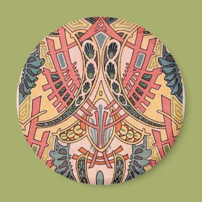 Oriental Art Nouveau Magnets Zazzle_magnet Oriental Art Nouveau Magnets Zazzle_magnet