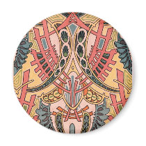 Oriental Art Nouveau magnets