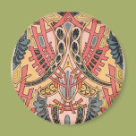 Oriental Art Nouveau Magnets