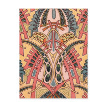 Oriental Art Nouveau postcards