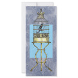 Oriental Birdcage rack cards