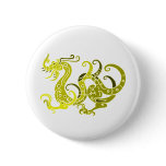 Oriental Chinese Ancient Dragon art Buttons