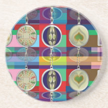 Oriental Chinese : Little HEARTS Decorations Coasters