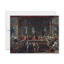 Oriental Feast Detail By Platzer Johann Georg (Bes Custom Announcement
