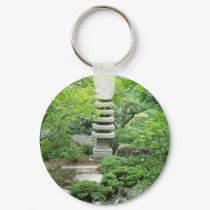 Oriental Garden Statue Key Chain keychains by iona847 Oriental Garden Statue Key Chain keychains