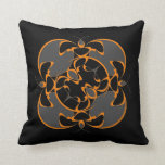 Oriental Inspired American MoJo Pillow