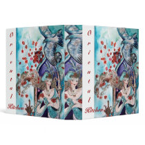 ORIENTAL  KITCHEN RECIPE BOOK binders