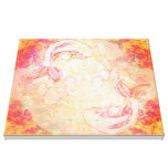 Oriental Koi Carp Stretched Canvas Print