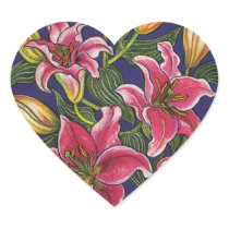 Oriental Lilies Sticker