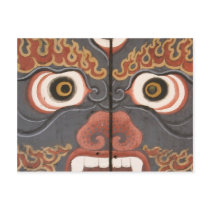 Oriental \Mask from Bhutan postcards