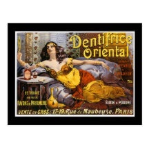 Oriental Perfume Paris France Post Cards