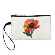Oriental Poppy Coin Purses