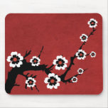 Oriental Sakura, Cherry Blossoms Mouse Pad
