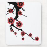 Oriental Sakura, Cherry Blossoms Mousepad