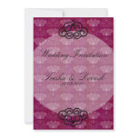 Oriental Style Chinese Wedding Invitation Card