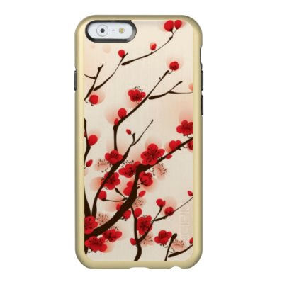 Oriental style painting, plum blossom in spring 2 incipio feather® shine iPhone 6 case