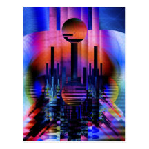 Oriental Sunset Postcards