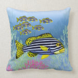 Oriental Sweetlips Reef Fish Pillow