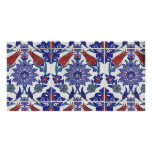 oriental-tile-pattern photo cards