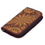 Oriental Trendy Persian Paisley Red, Yellow Organizers