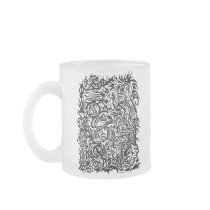 Oriental Tribal Frosted Mug