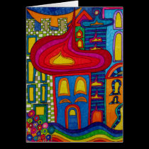 Oriental Village Card cards